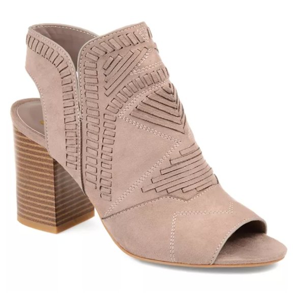 Buckle Shoes - New! Women's Stitch Detailed High Heel Boots 10